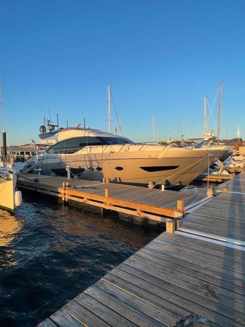 Princess S72 from Captain Adam’s yacht experience